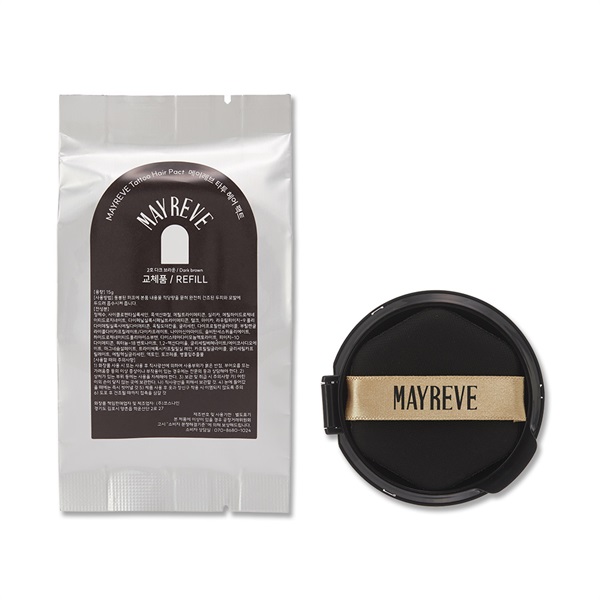 メイレブ タトゥーヘアファンデーション ダーク ブラウン レフィル