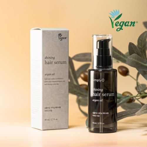 シンプリオ シャイニング ヘアセラム アルガンオイル 80ml